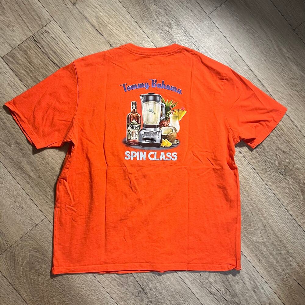 Tommy Bahama Spin Class Graphic Shirt Men’s XL